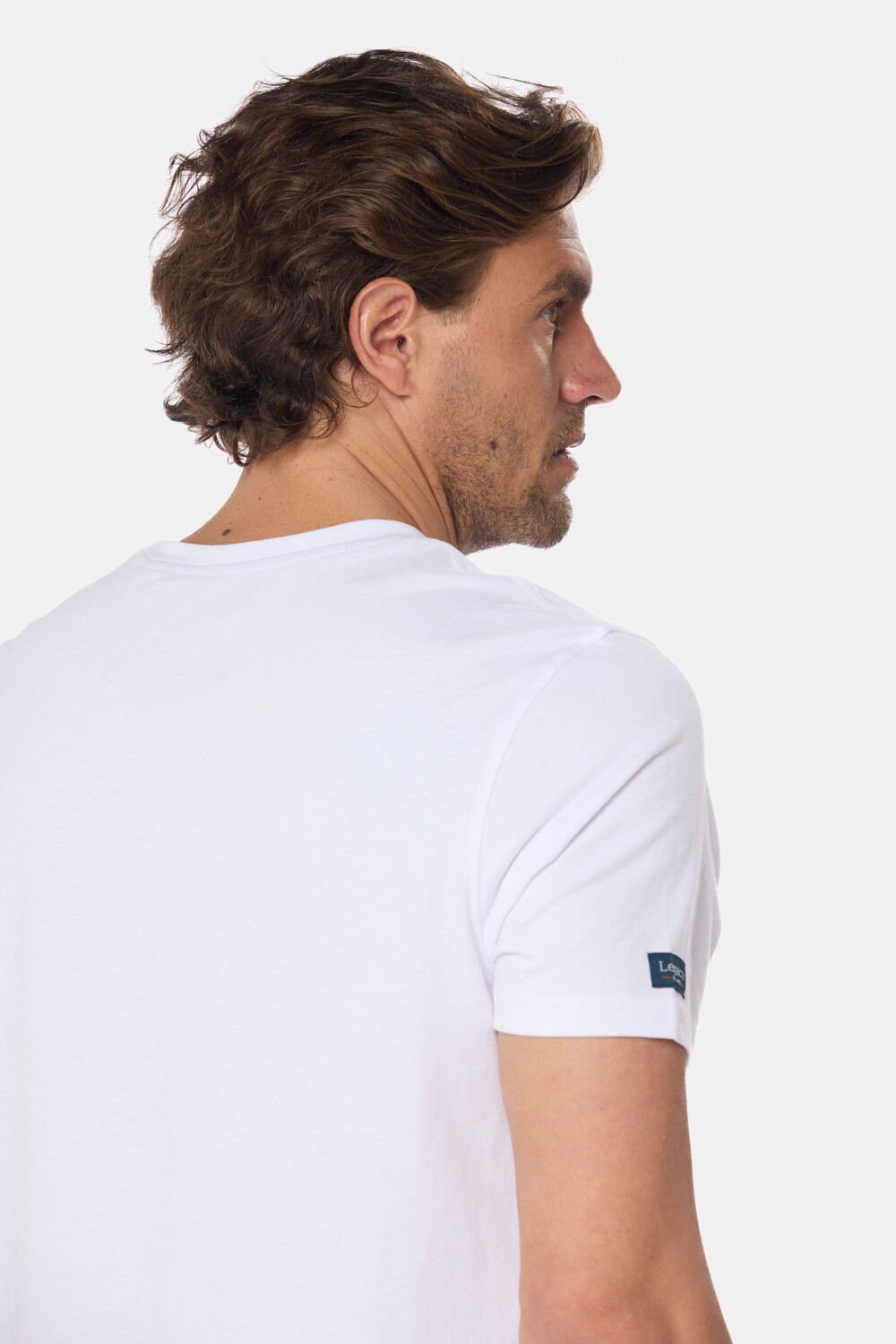 REMERA LISA DE ALGODÓN Blanco