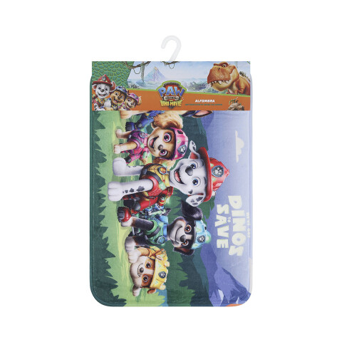 Alfombra con Memoria Paw Patrol 40 x 60 cm VERDE