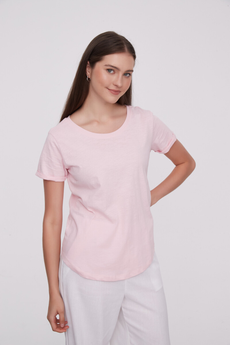 Remera Cordata - Rosa 