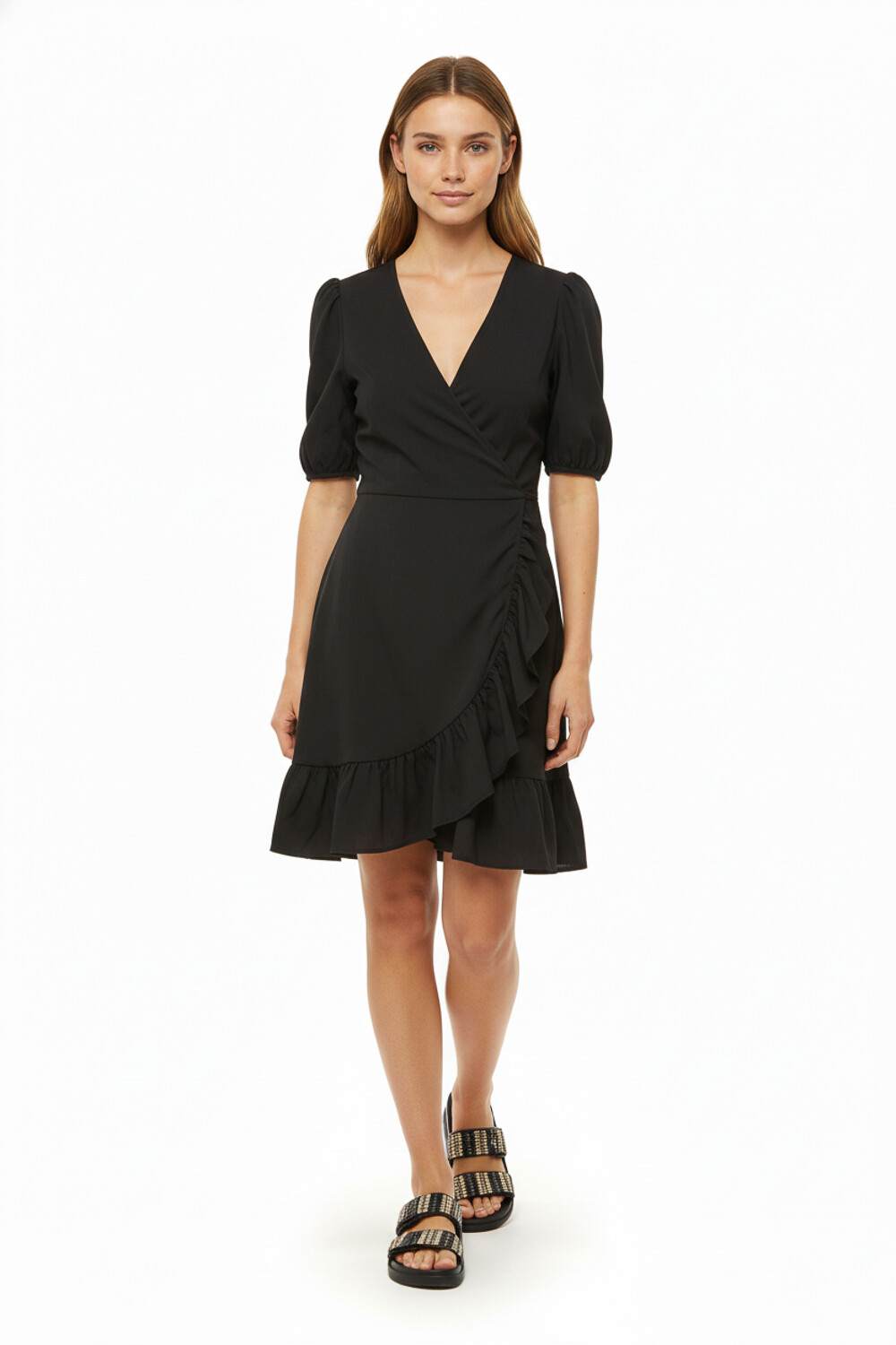 Vestido Kupang Negro