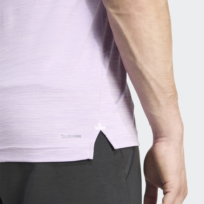 Remera Adidas GYM+ Violeta