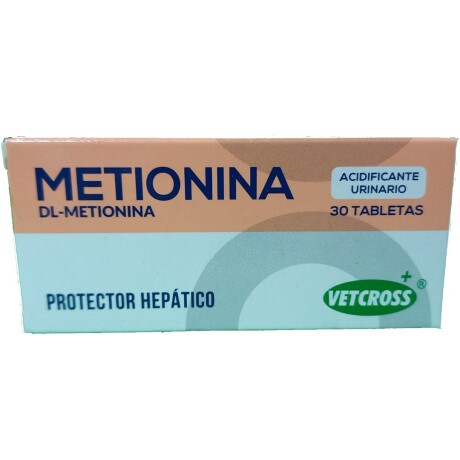 METIONINA TABLETAS 30 COMPR Metionina Tabletas 30 Compr