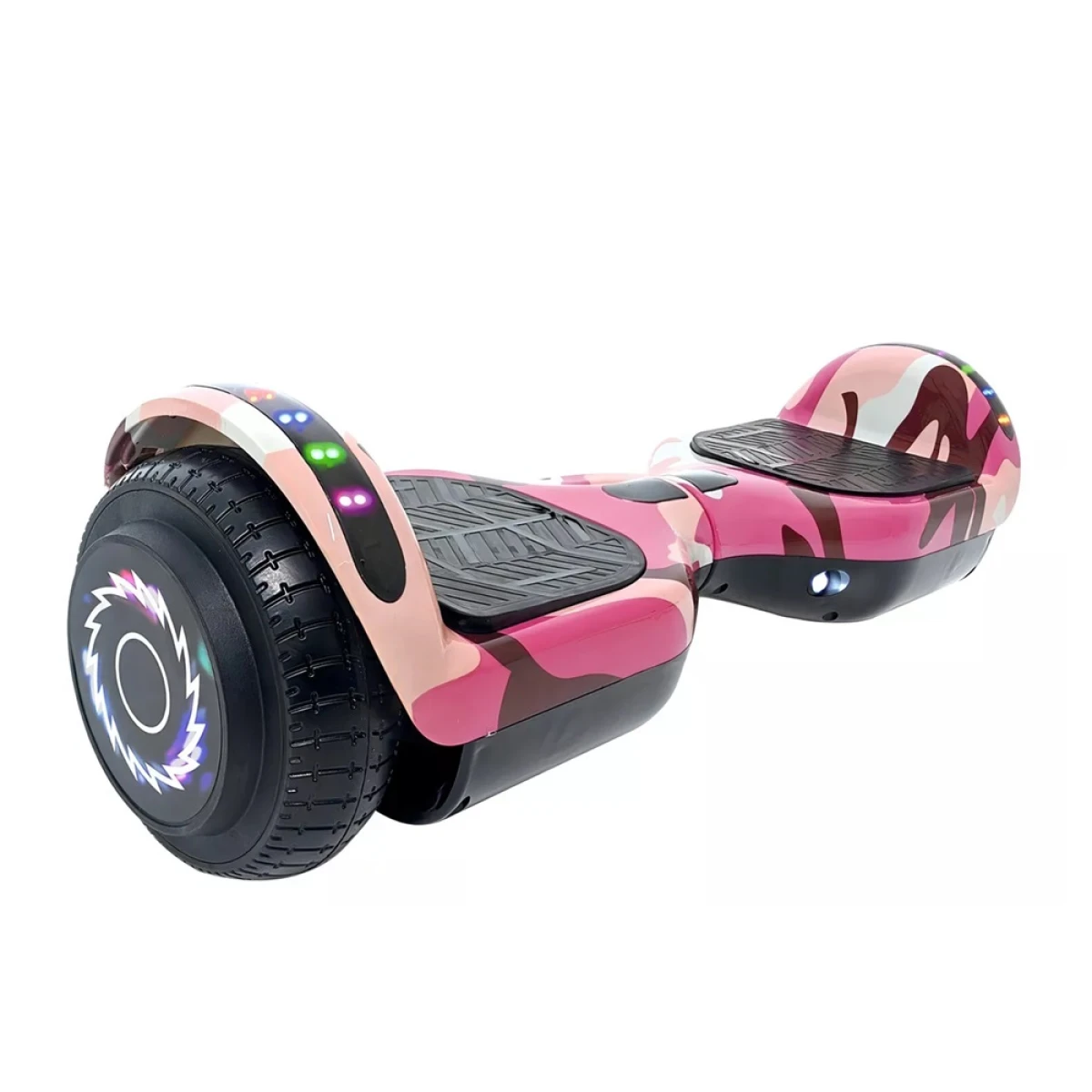 Patineta Eléctrica Hoverboard Bluetooth - ROSA-CAMUFLADO 
