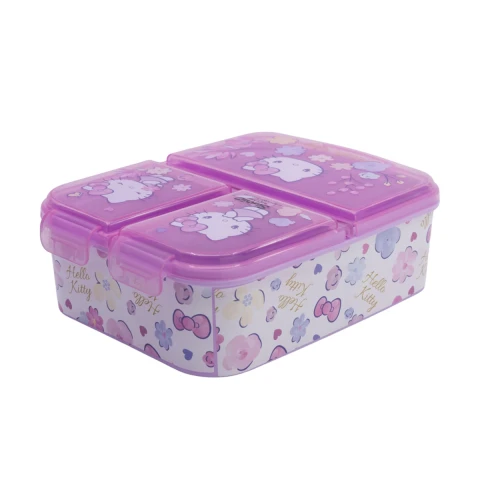 Vianda Infantil Hello Kitty Con 3 Reparticiones U