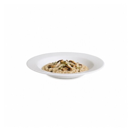 Plato Hondo de Porcelana Blanca 22 cm Actualite Plato Hondo de Porcelana Blanca 22 cm Actualite