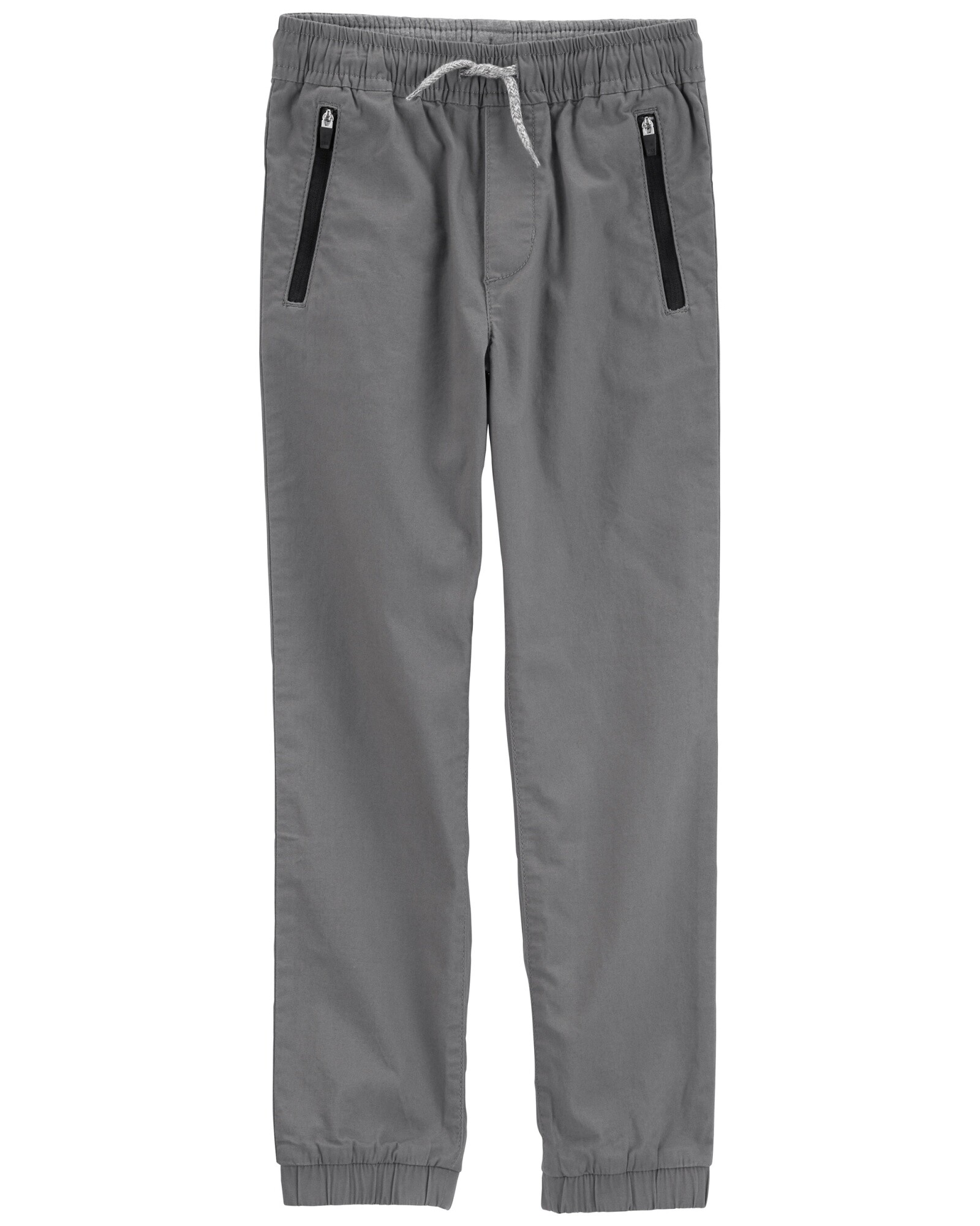 Pantalón de lona, gris Sin color
