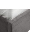 Estructura cama HASLEV 2 Plazas 140x200 gris osc Estructura cama HASLEV 2 Plazas 140x200 gris osc