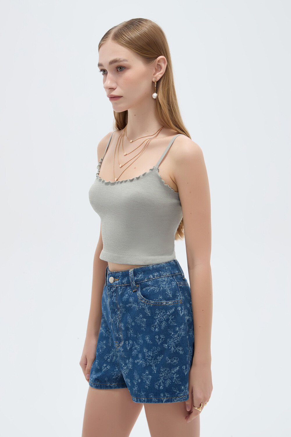 Tops Hailei Gris