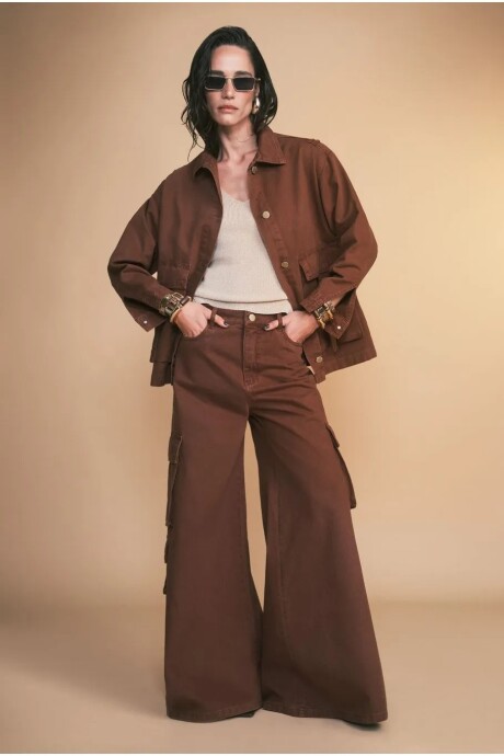 Pantalón Cora Marrón Marrón
