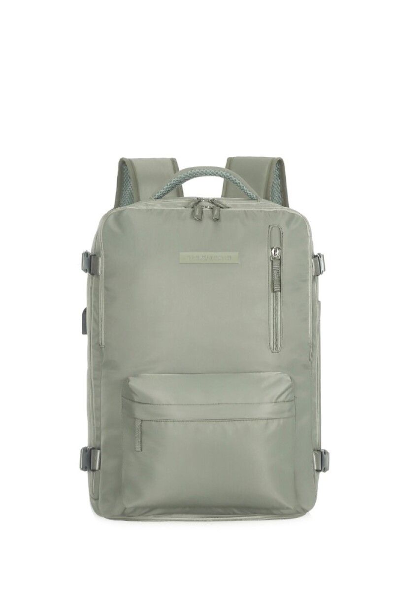 Mochila travel tech Verde