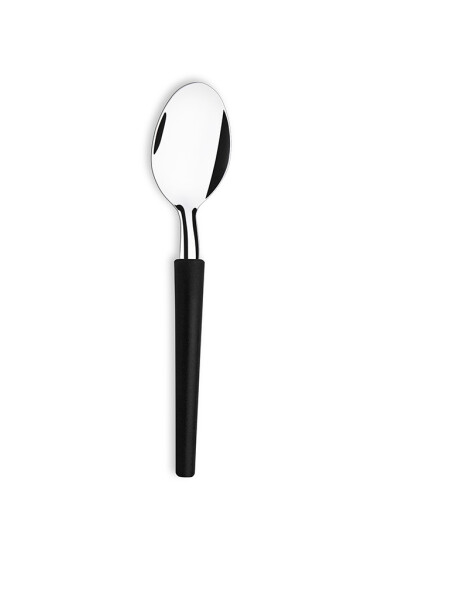 CUCHARA POSTRE 16.7CM MANGO NEGRO MILLENIUM DI SOLLE CUCHARA POSTRE 16.7CM MANGO NEGRO MILLENIUM DI SOLLE