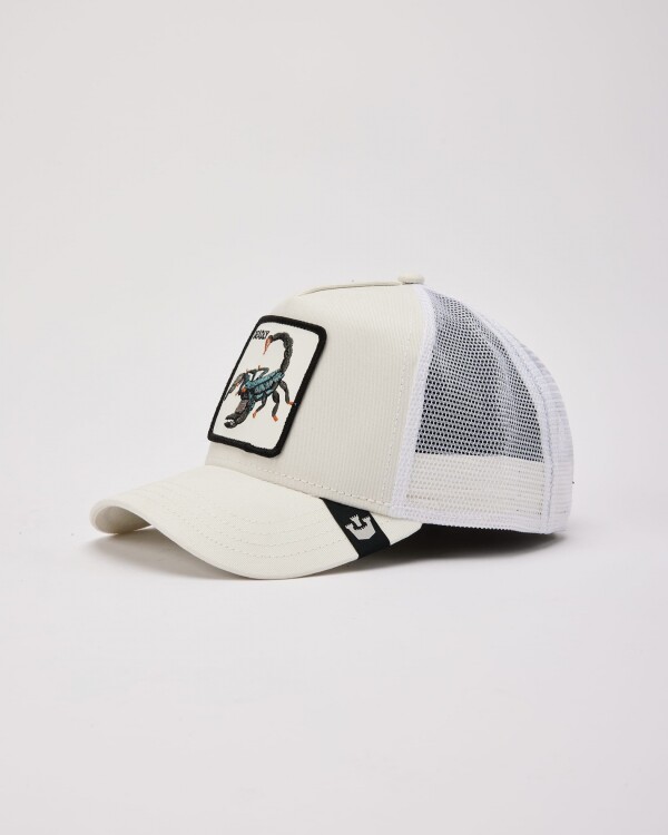 Gorra Goorin Bros Trucker Baseball - The Deadly Scorpion Crema
