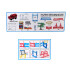 Outlet Pista de Autos c/accesorios 89 pcs caja 33x24x6.6cm Outlet Pista De Autos C/accesorios 89 Pcs Caja 33x24x6.6cm