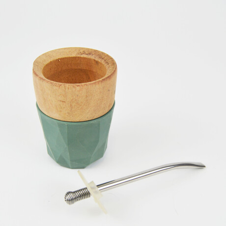 Mate De Madera Rioja Verde