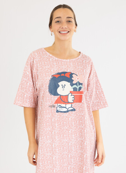 Camison mafalda 1 Rosado