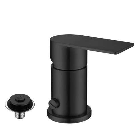 GRIFERIA BIDET CON TRANSFERENCIA EN NEGRO MATE - SERIE SALEMI 000