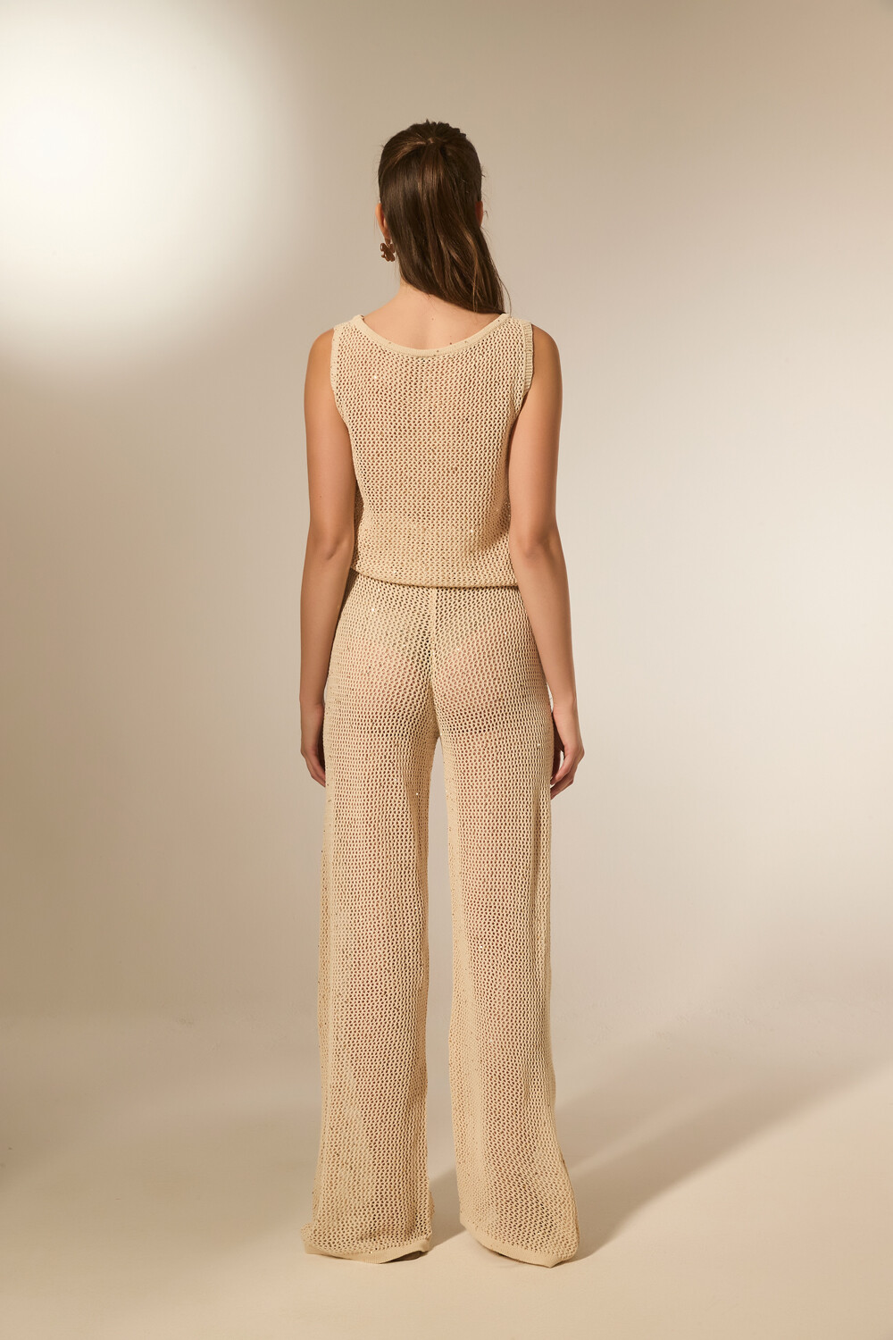 Pantalon Tejune Dorado