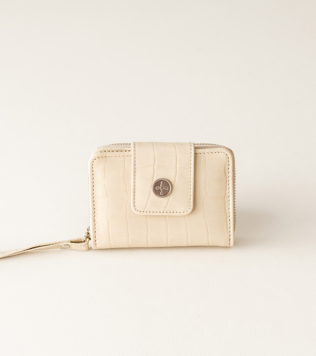 Billetera rocco - Crocco natural 