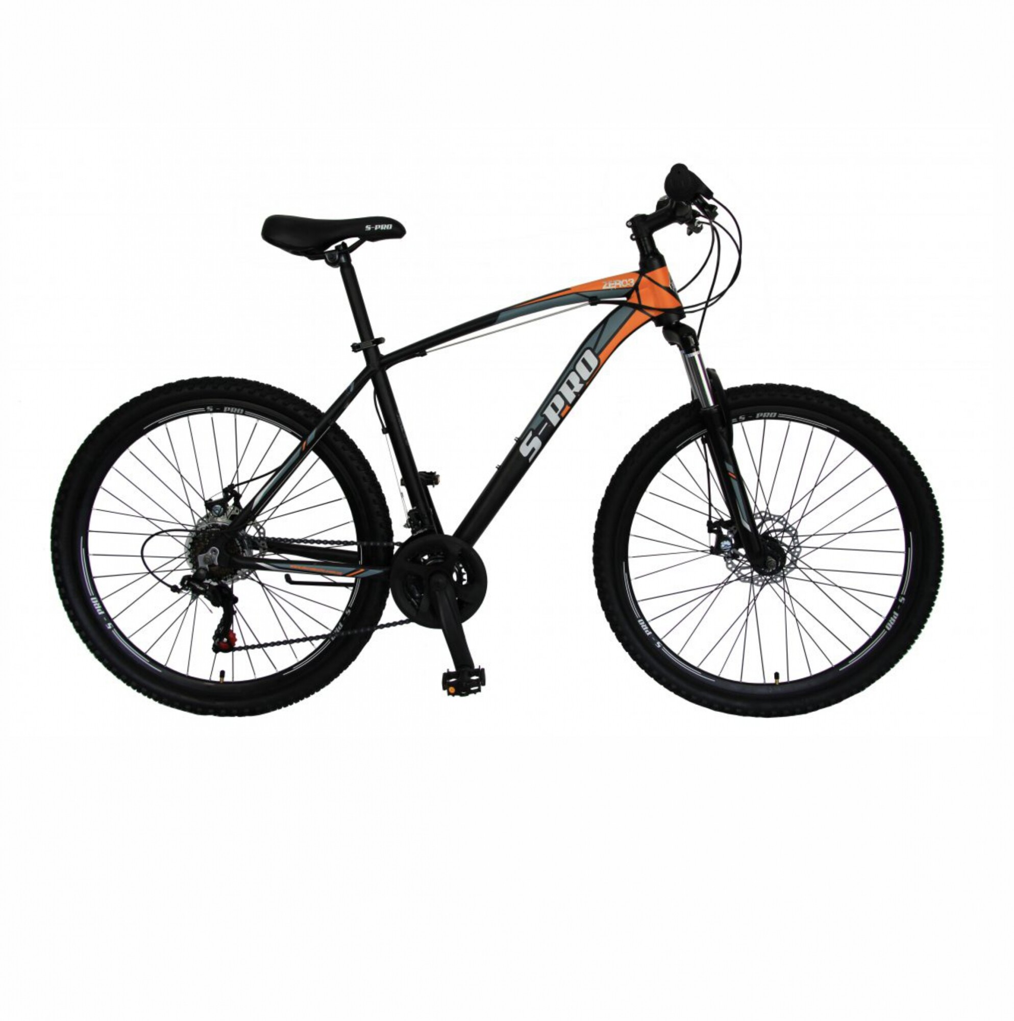 Puños Bicicleta Ams Cero Grips - Negro / Naranja — Ebike-On