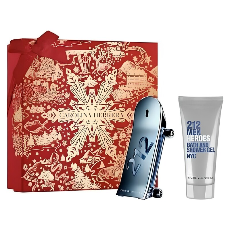 Set Herrera 212 Heroes Men Edt 90 ml + SG 100 ml Set Herrera 212 Heroes Men Edt 90 ml + SG 100 ml