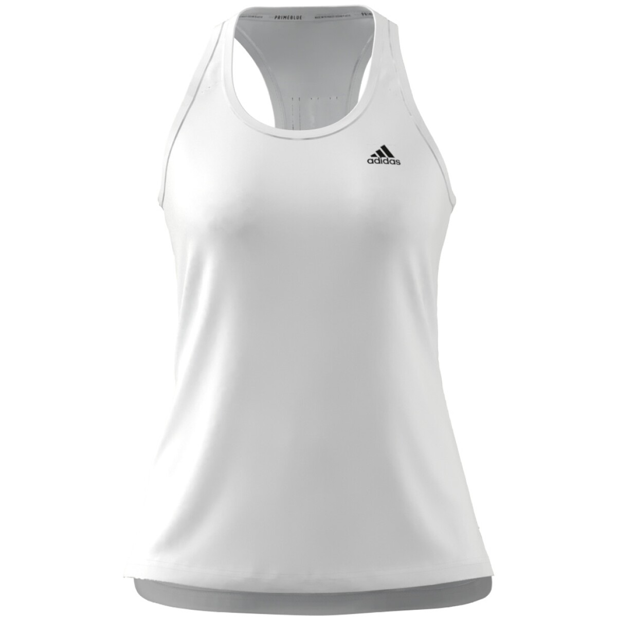 Musculosa de Mujer Adidas Designed 2 Moved - Blanco - Negro 