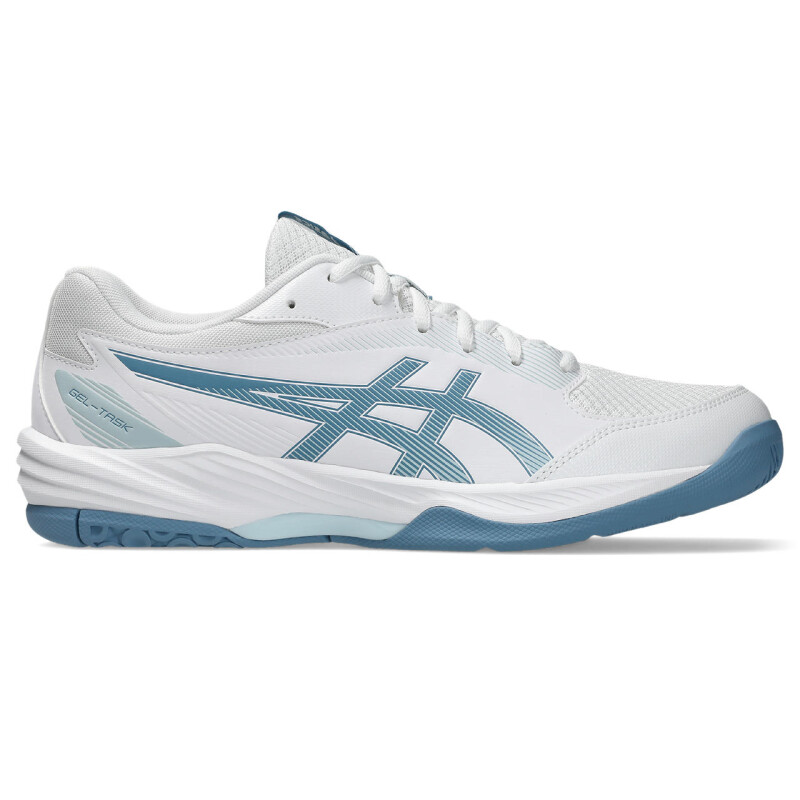 Zapatillas Vóley GEL-Task 4 Hombre White/saba Blue