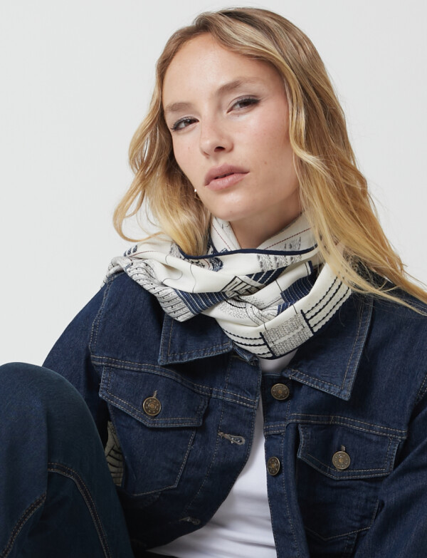 Pashmina Cashmere CRUDO/MULTI