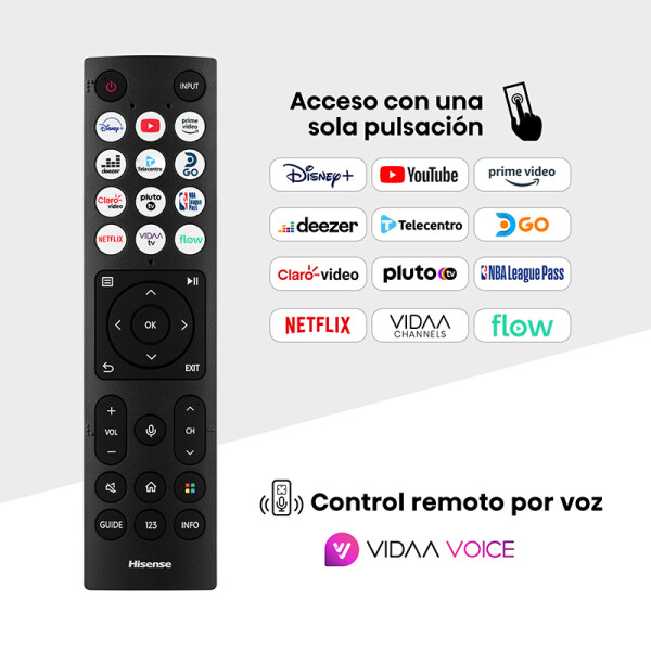 Smart Tv 58" Hsense 4k Hd 58a6n TV 58 HISENSE 4K 58A6N