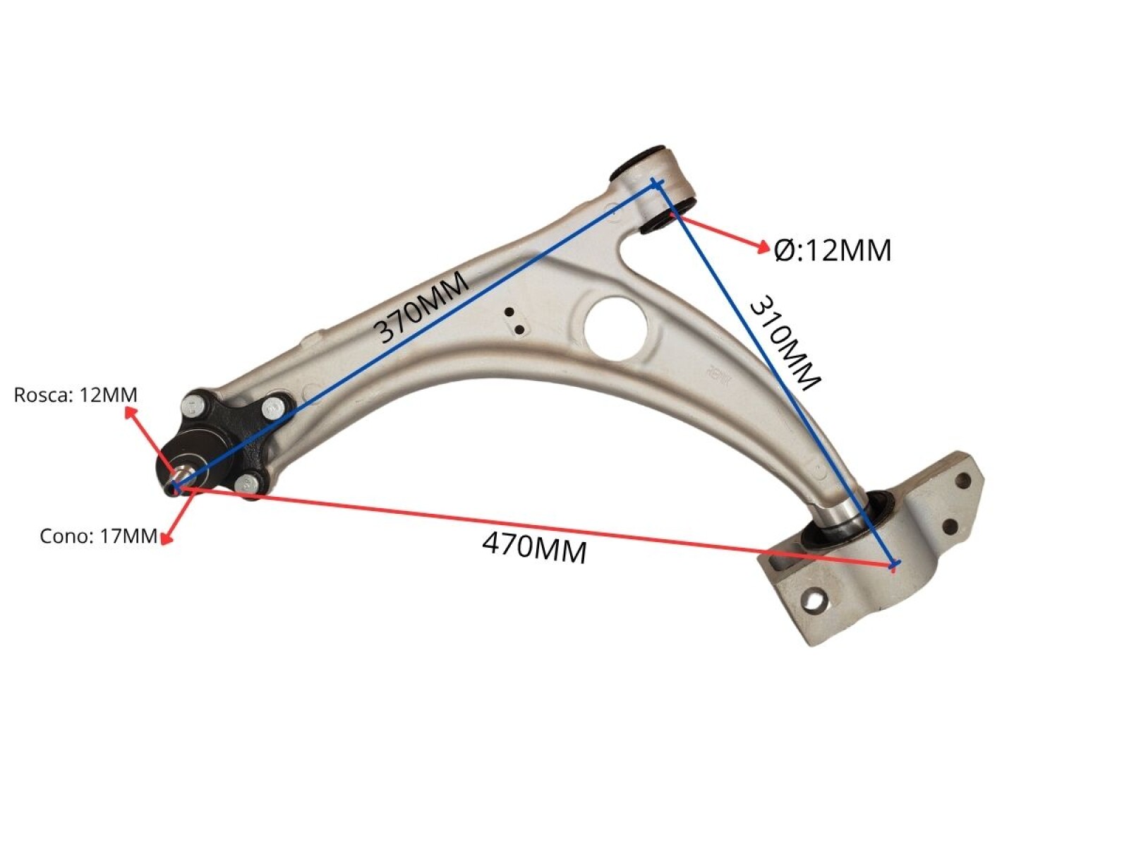 Parilla De Suspension Delantera Volks Amarok 4X2 - 4X4 11-25 Izq 