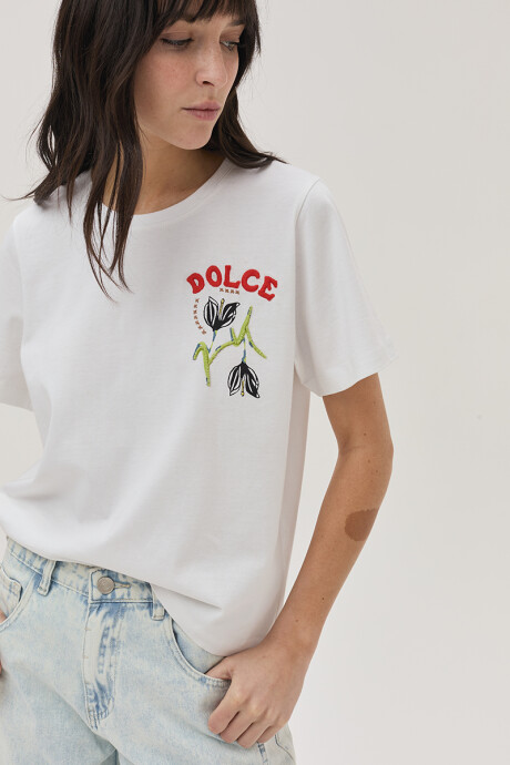 Remera Dolce Blanco