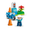 Moto de Policía Azul Duplo Lego Moto de Policía Azul Duplo Lego