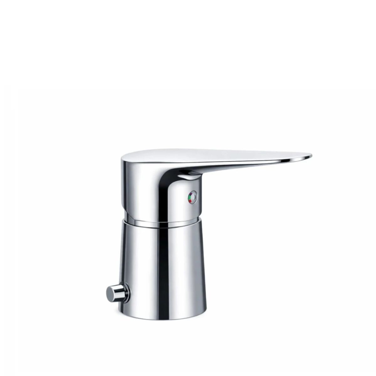 Grifería De Bidet Monocomando Con Transferencia Euro Cromado 