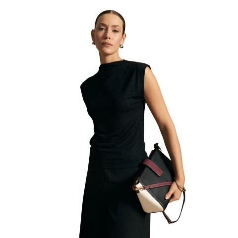 TOP RUMBLE S-XXL NEGRO