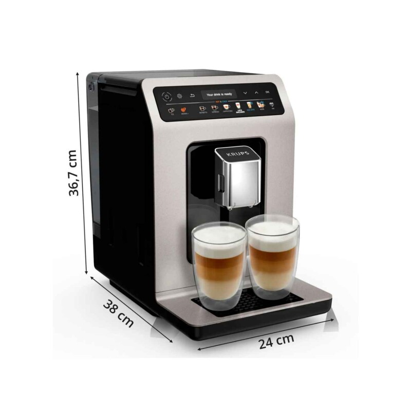 Cafetera Espresso Krups Evidence Hot & Cold | 18 Recetas Frías y Calientes Cafetera Espresso Krups Evidence Hot & Cold | 18 Recetas Frías y Calientes
