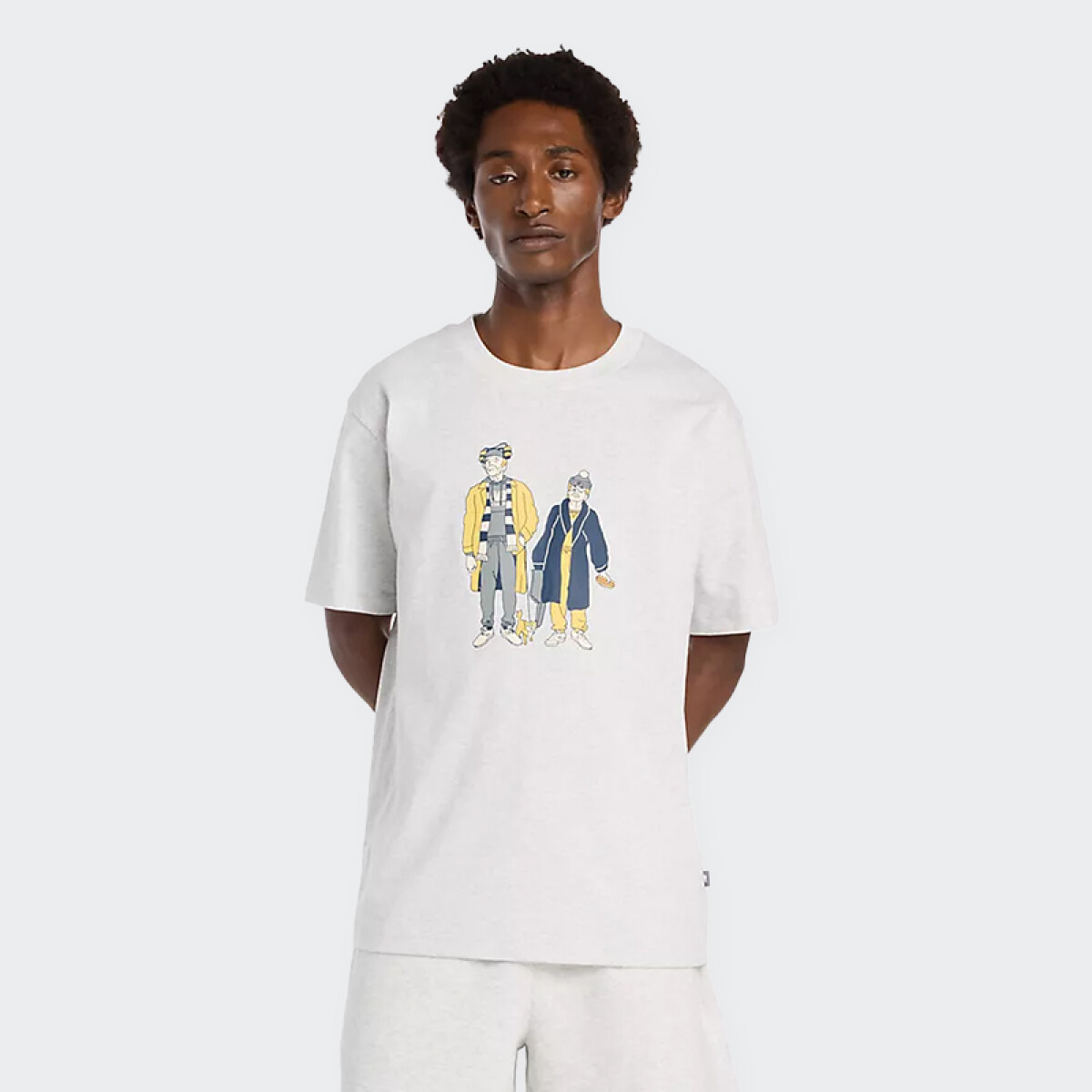 Remera New Balance Athletics Never Age - Gris 