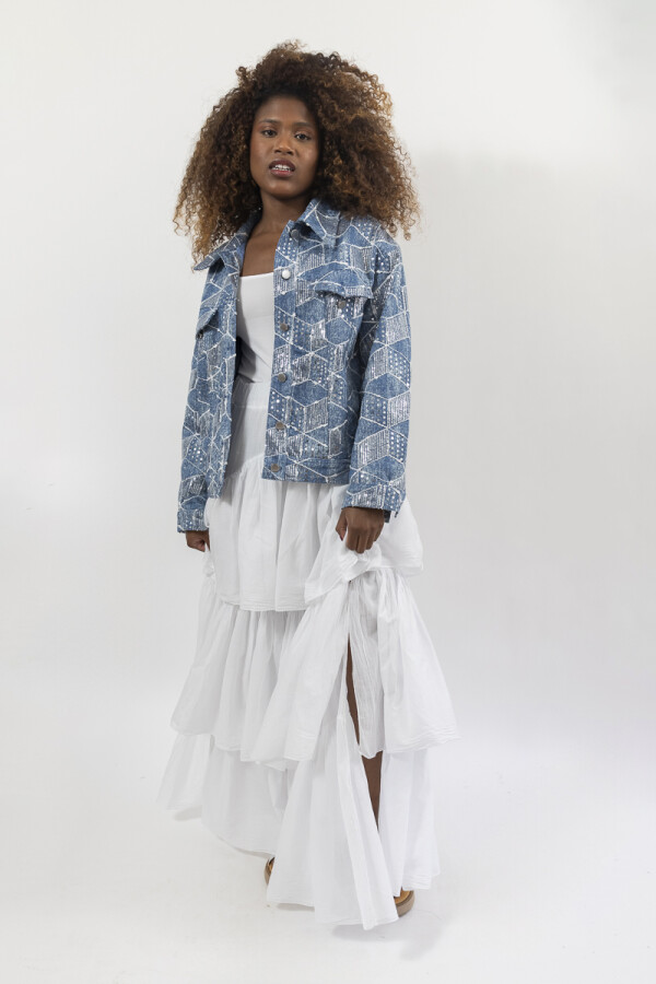 Falda Algodón Maia BLANCO