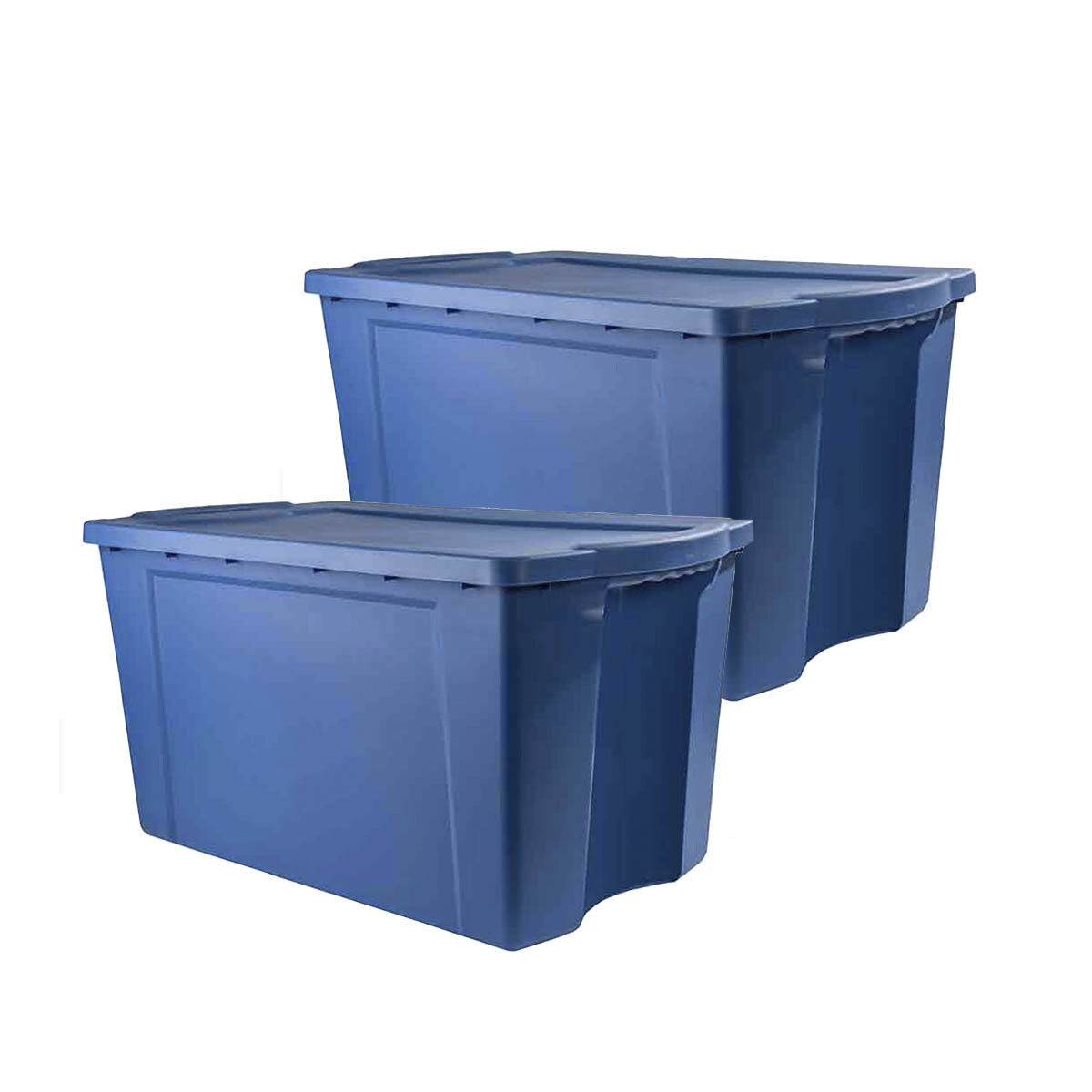 Set x2 Caja organizadora 120 lts Fullbox - AZUL 