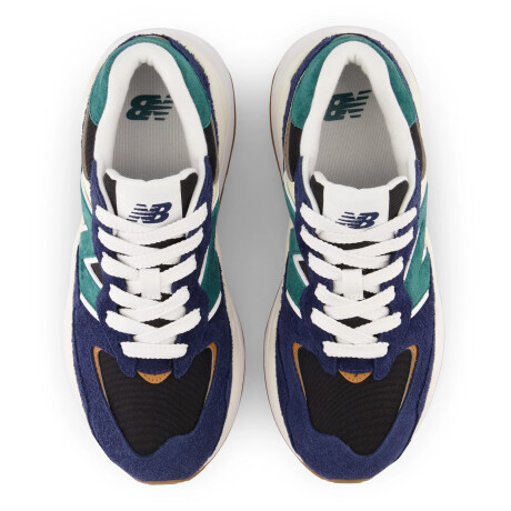 Championes de Mujer New Balance Life Style Azul Marino - Negro - Verde