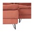 SILLÓN CAMA CON CHAISE- NICE TERRACOTA STEEL ROBLES Sillón Cama Con Chaise- Nice Terracota Steel Robles