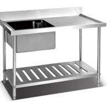 Mesada acero inox con Pileta 150 cm c/borde Flamemax Mesada acero inox con Pileta 150 cm c/borde Flamemax