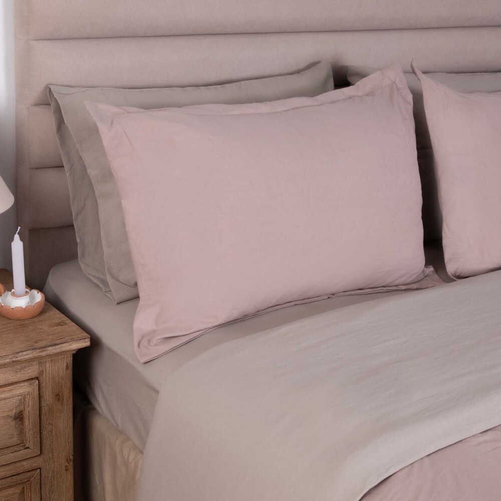 SET DE ACOLCHADO 2 PLAZAS POLIESTER PREWASHED