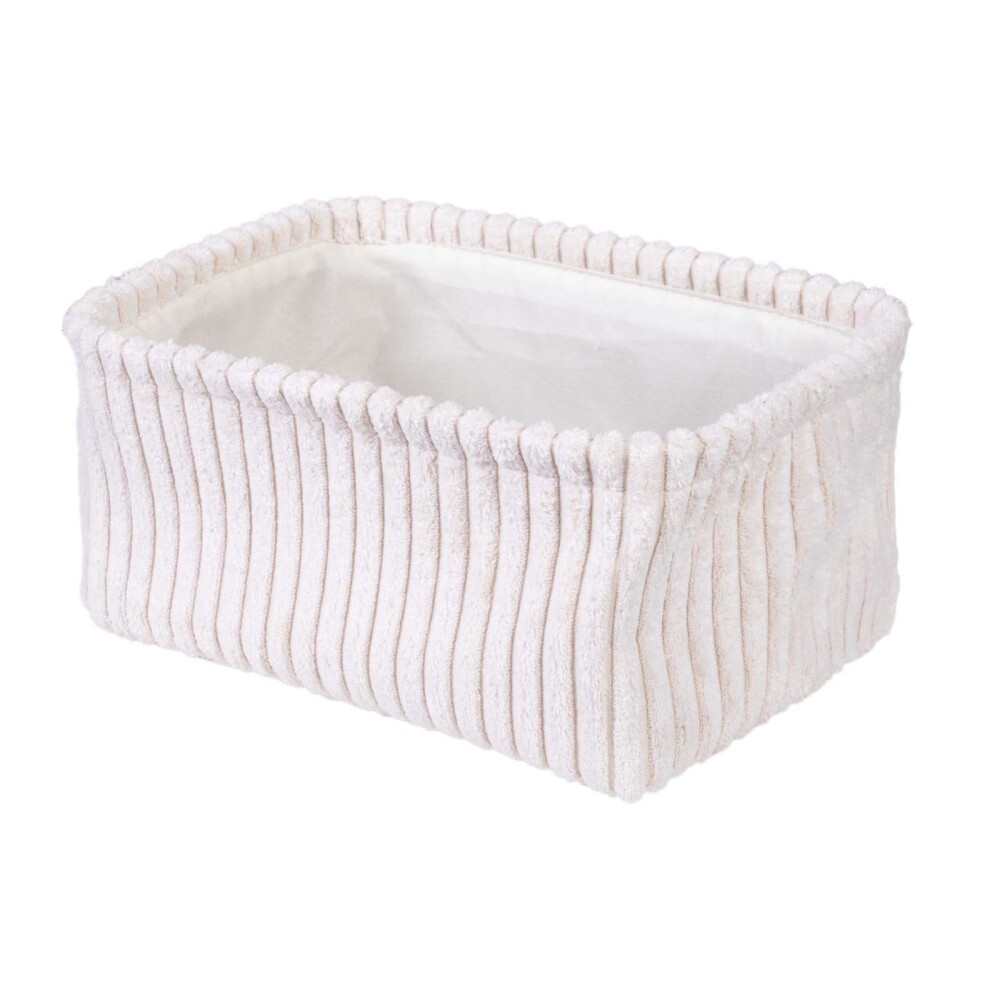 CESTA ORG. TELA NATURAL-BEIGE PANA
