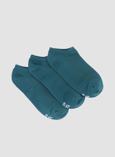 Nuevo pack x 3 deportiva colores lisos Verde petroleo
