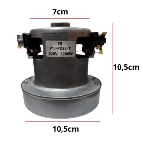 Motor Aspiradora 1200W 10.5cm - 7cm Ø X 10.5cm Motor Aspiradora 1200W 10.5cm - 7cm Ø X 10.5cm