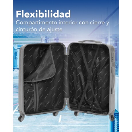 Set de 3 valijas de viaje rígidas Arye con ruedas Marrón