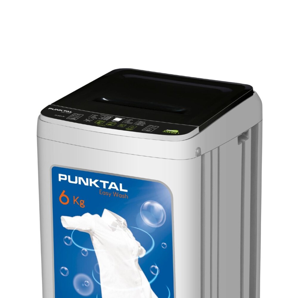 Lavarropas Carga Superior - 6Kg 700RPM con Display LED - Punktal Lavarropas Carga Superior - 6Kg 700RPM con Display LED - Punktal