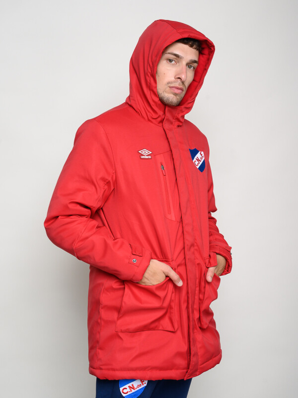 PARKA PULSE Nacional Hombre Beige, ordeaux