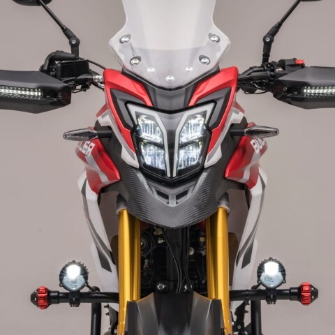 Moto Buler Rally 250cc Rayos V4 2026 Rojo