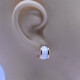 Bulgari Bzero 1 par de caravanas oro 18k rosa y cerámica blanca con estuche original. Bulgari Bzero 1 par de caravanas oro 18k rosa y cerámica blanca con estuche original.