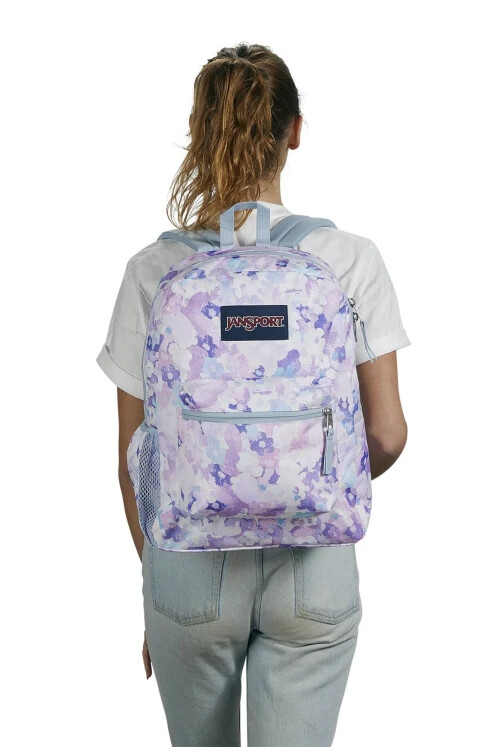 MOCHILA JANSPORT CROSS TOWN MYSTIC FLO